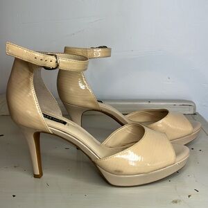 Cream colored heels